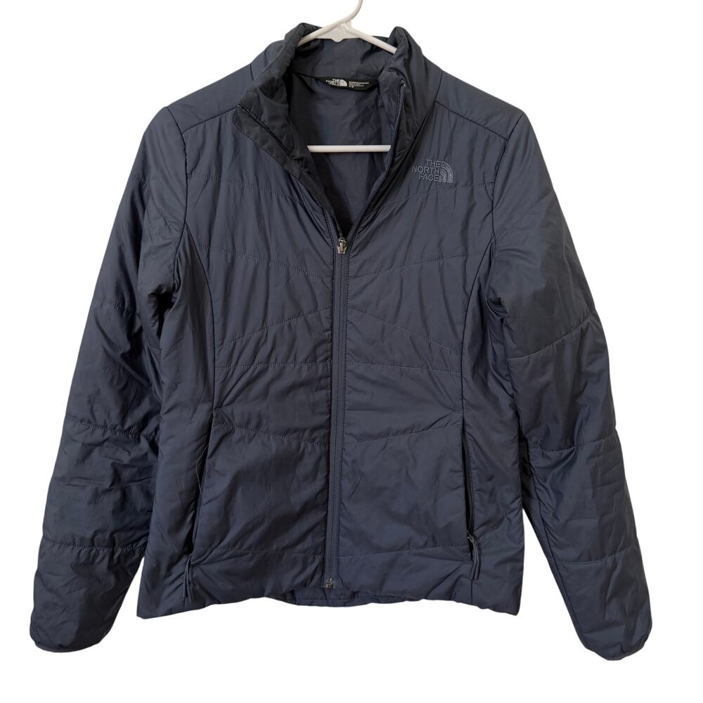 North Face Lightweight Puffer Jacket Womens Blue Small